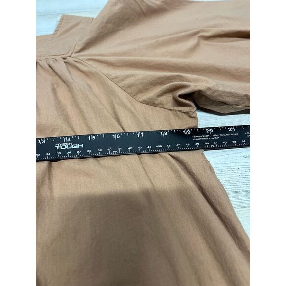 DÔEN Dress Women's XS Fawn Calder Mini Boho Mini Long Sleeve Flowy Belt - Picture 9 of 11